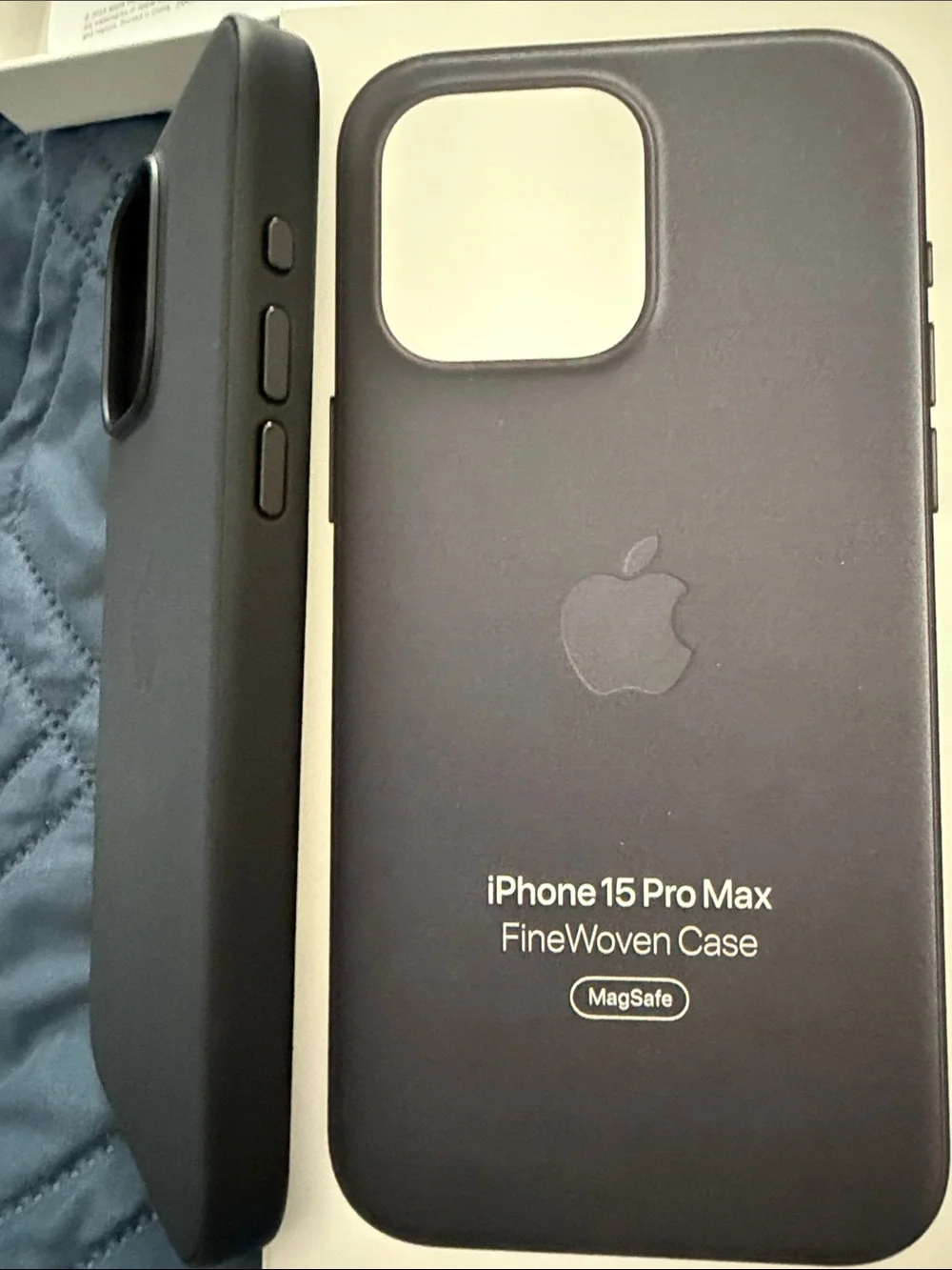 Apple FineWoven Case for iPhone 15 Pro Max - Deep Purple